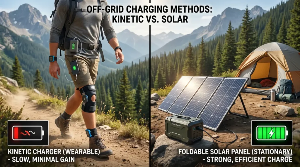 Best Kinetic Charger for Walking and Hiking